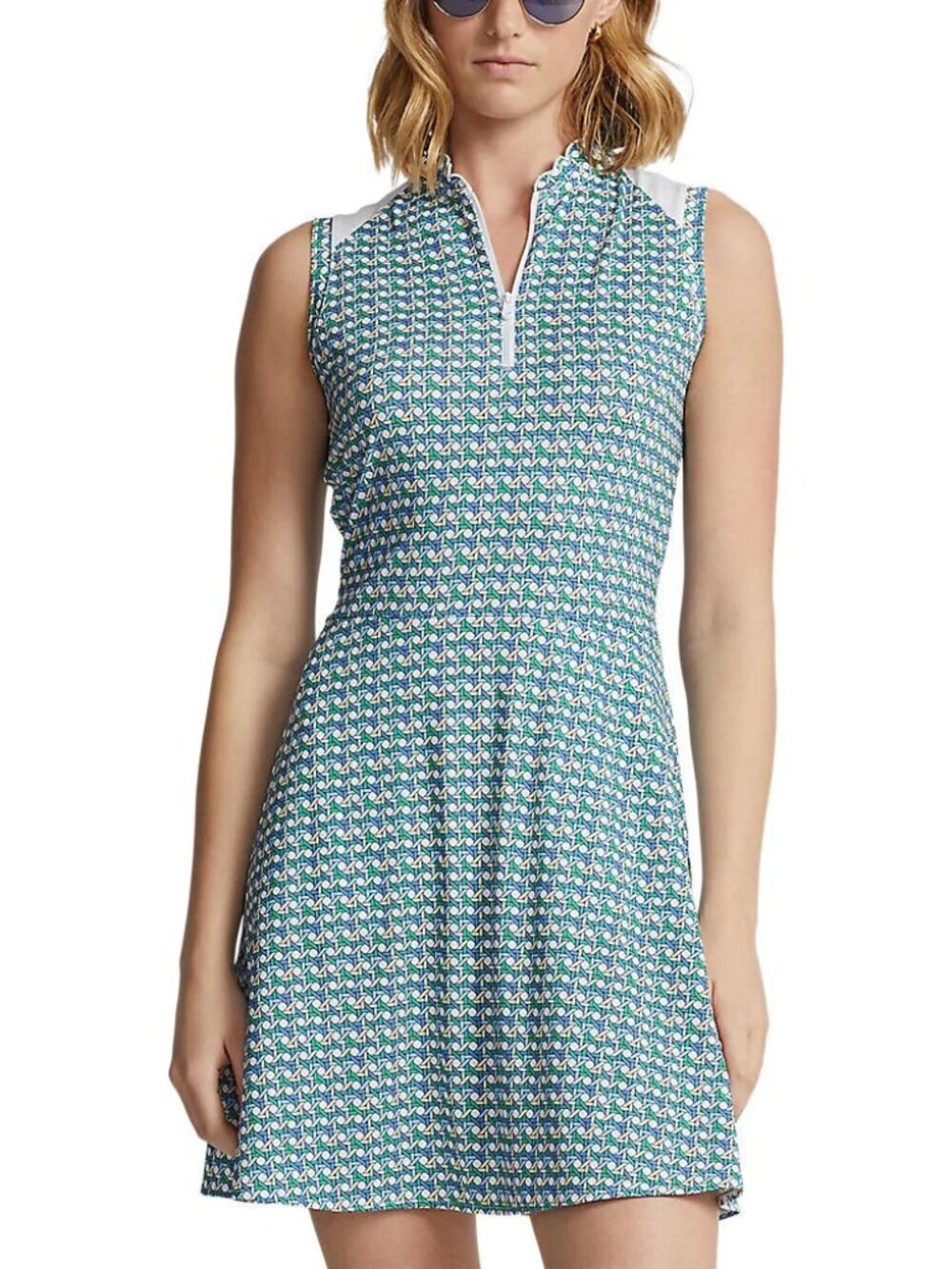 NWT RLX Ralph Lauren Women's Sleeveless Spring Wick Golf & Tennis Dress